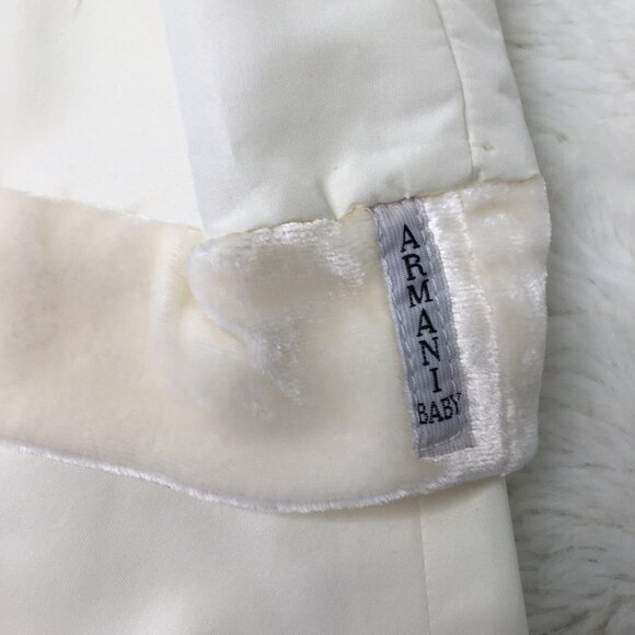 Armani Baby Formal Cream Dress Size 6 M - Picture 9 of 16